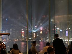 06C The Felix restaurant and bar is a perfect location to watch the Symphony Of Lights and Victoria harbour in The Peninsula Hotel Hong Kong